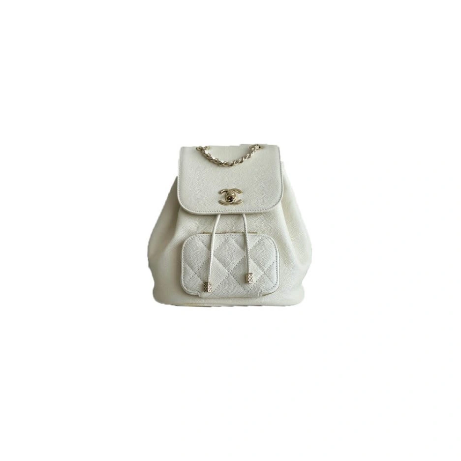Comfortable CHANEL  Caviar Backpack 1090