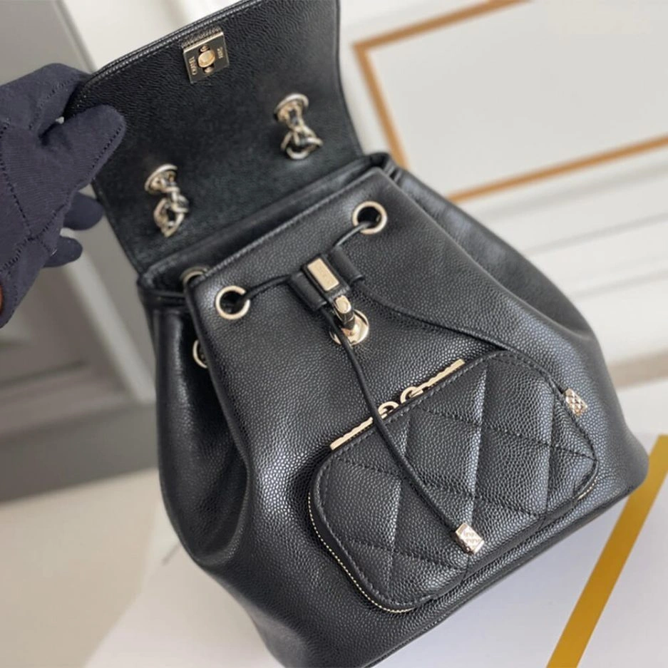 CHANEL  Caviar Backpack SmoothTexture 1135