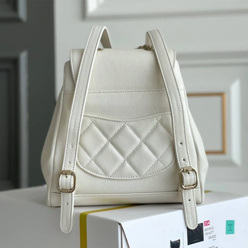 Comfortable CHANEL  Caviar Backpack 1090