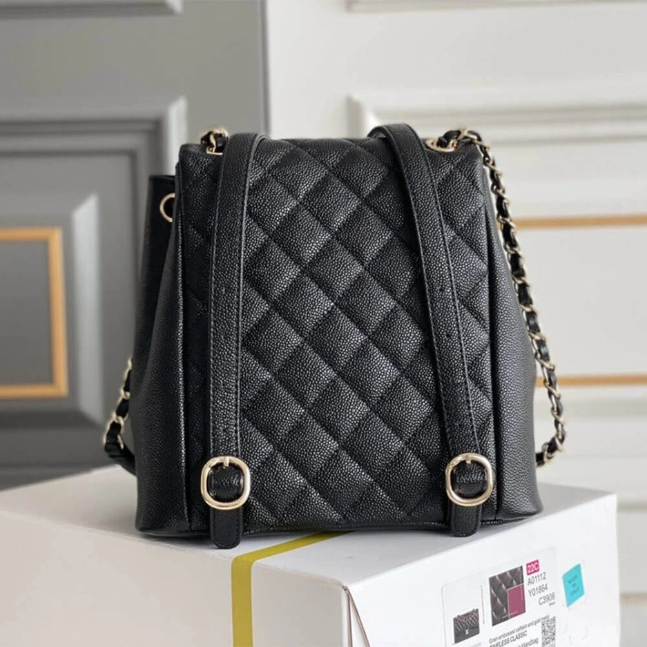 CHANEL  Caviar Backpack Comfortable 1070