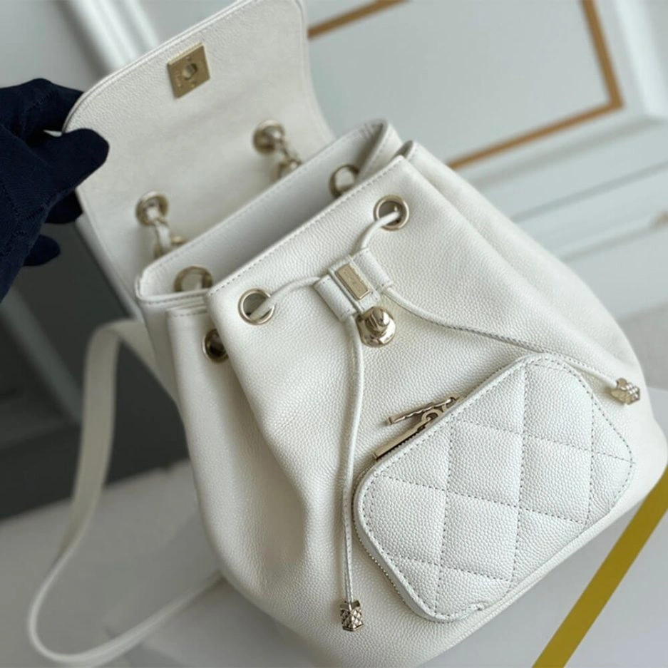 Comfortable CHANEL  Caviar Backpack 1090