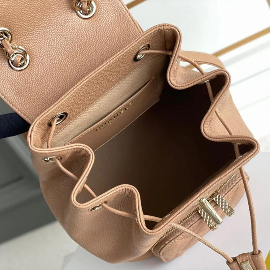 Modern CHANEL  Caviar Backpack 1077