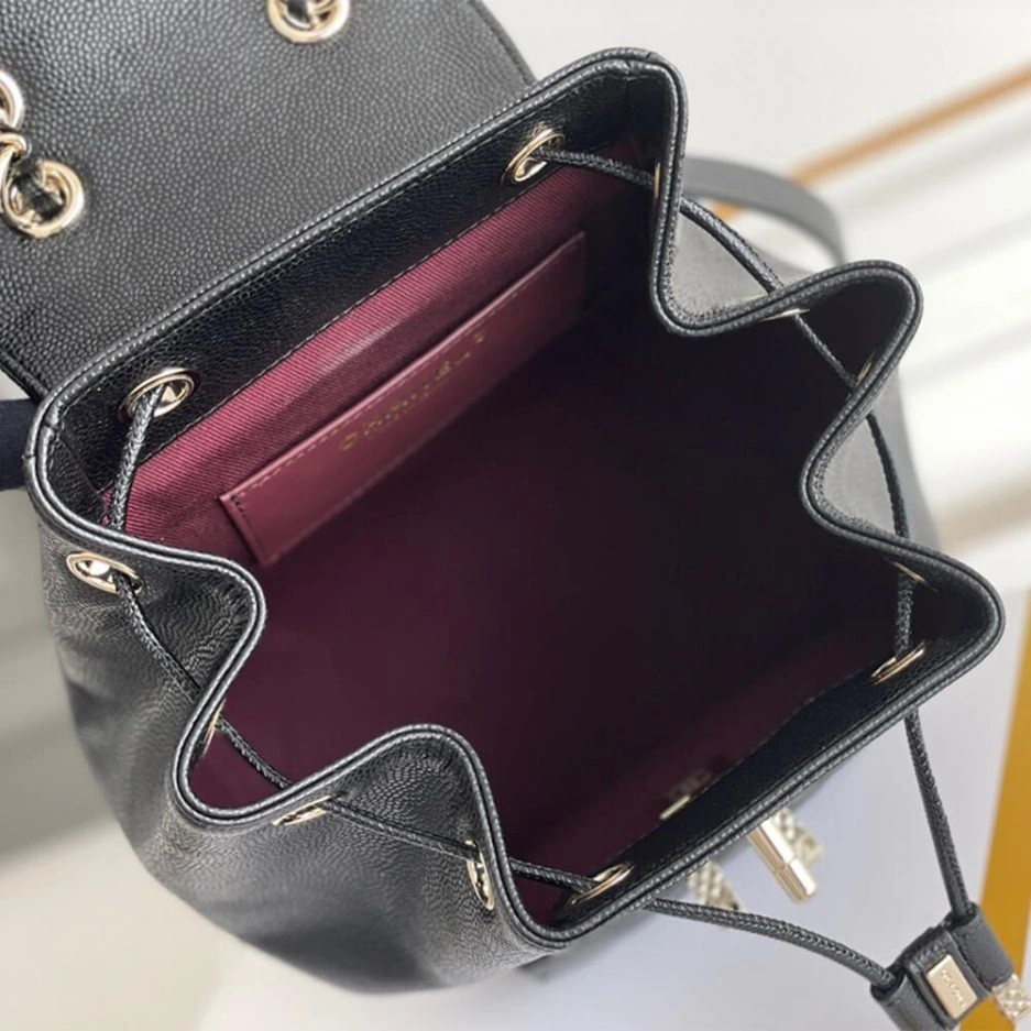 CHANEL  Caviar Backpack SmoothTexture 1135