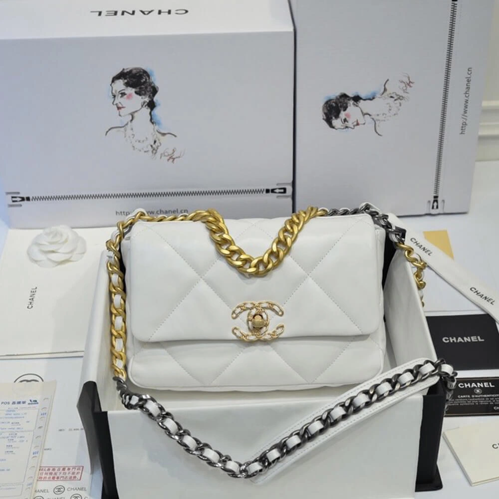CHANEL 19 HANDBAG Colorful 1198
