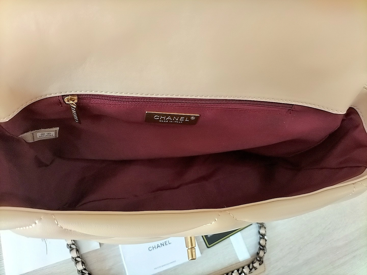 CHANEL 19 HANDBAG Stretchable 1209