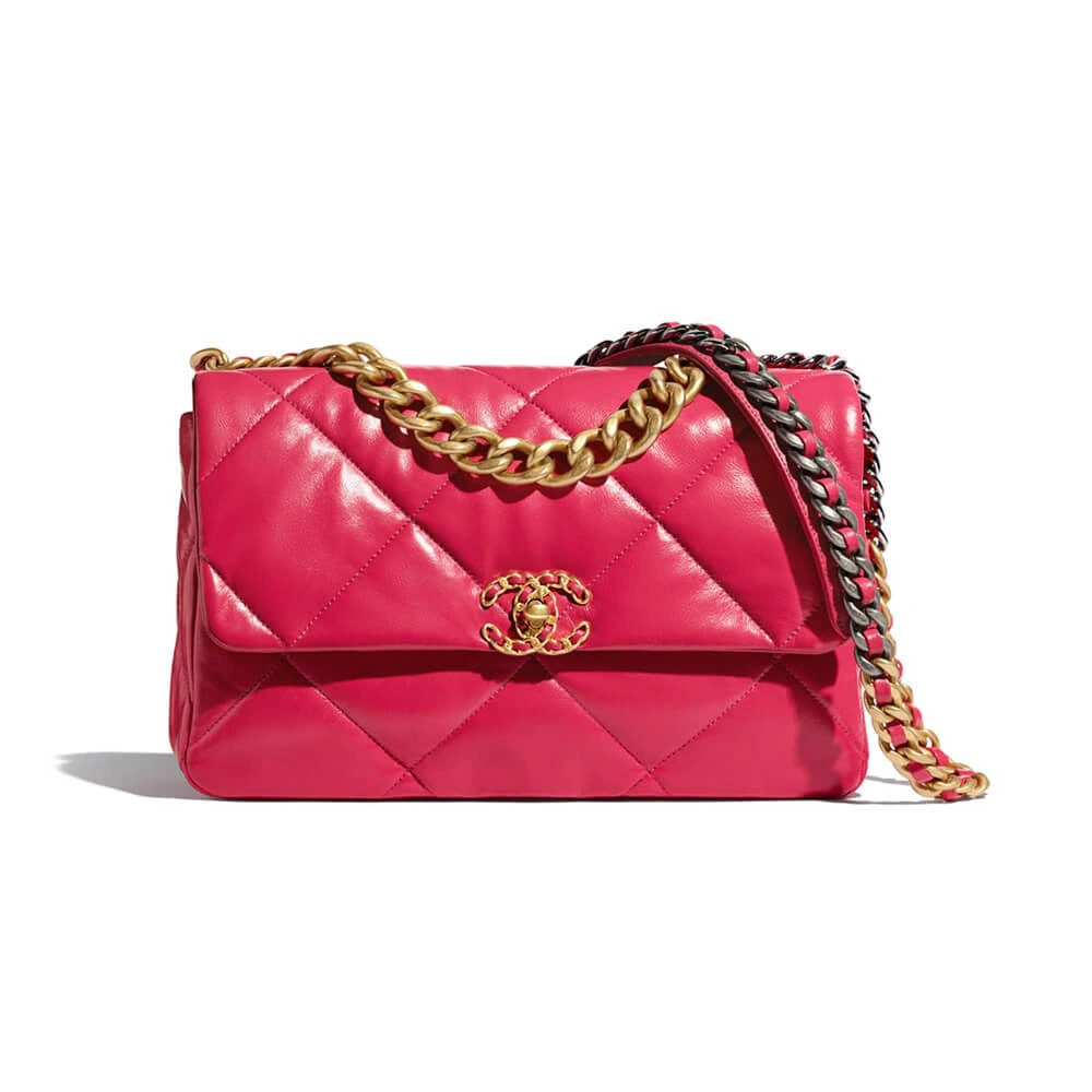 CHANEL 19 Large Handbag WrinkleFree 1202