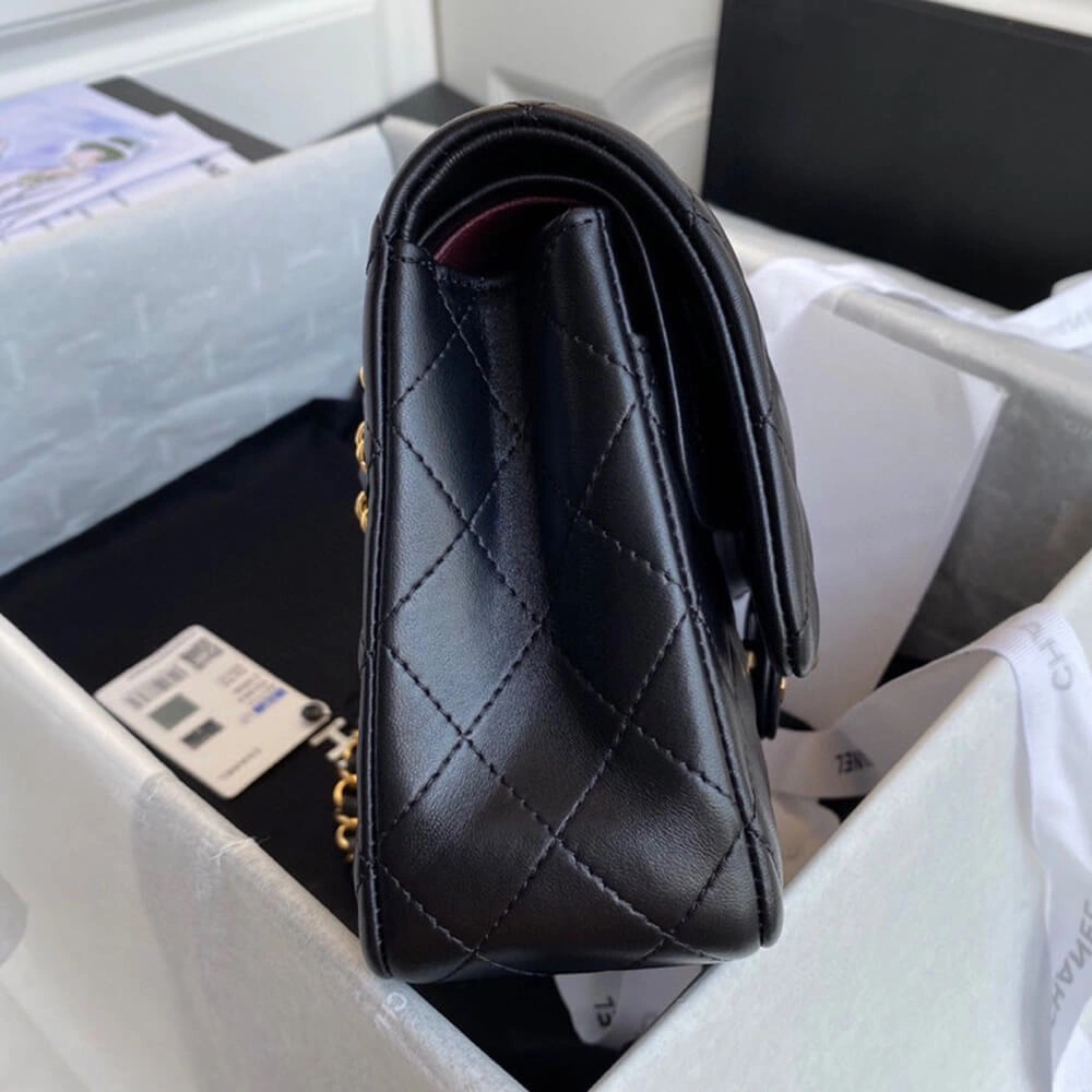 Unisex CHANEL CLASSIC HANDBAG 1166