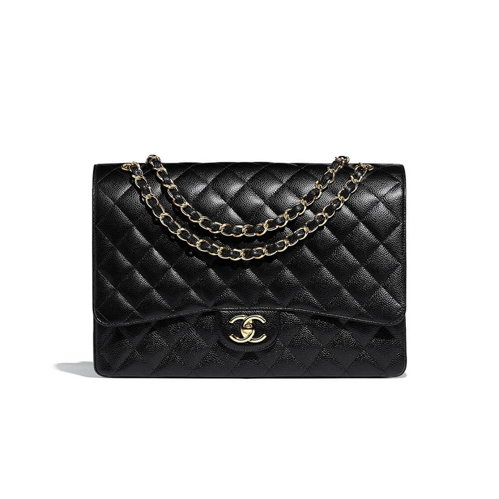 Minimalist CHANEL  Maxi Handbag 1204