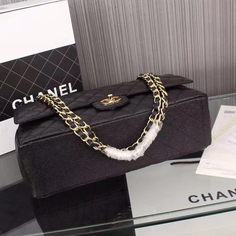 Minimalist CHANEL  Maxi Handbag 1204