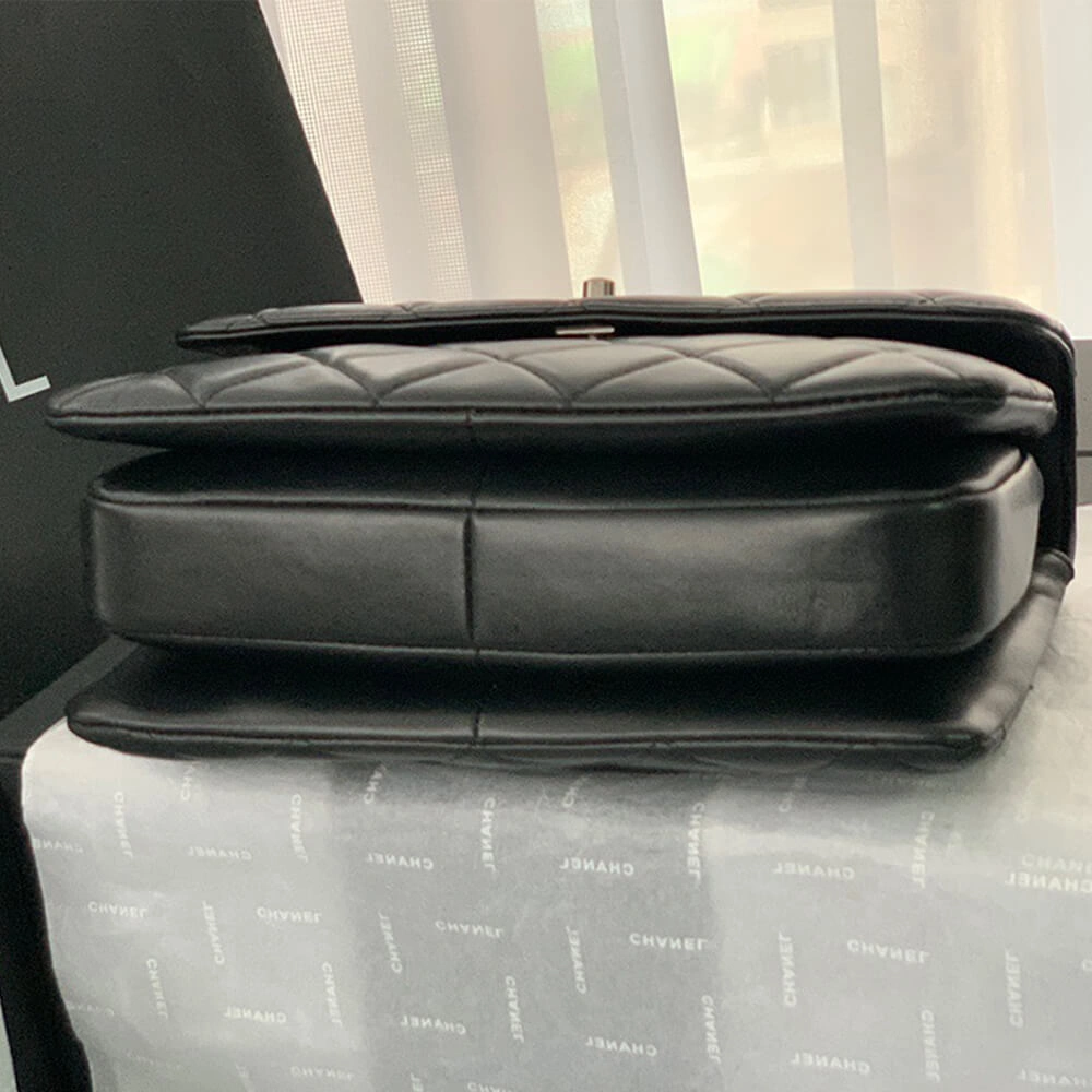 CHANEL FLAP BAG WITH TOP HANDLE Original 1191
