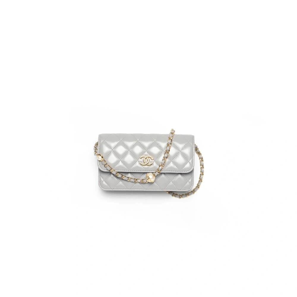 CHANEL Flap Phone Holder with Chain(HIGH-END GRADE) TimelessDesign 1136