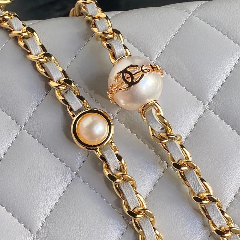 CHANEL Flap Phone Holder with Chain(HIGH-END GRADE) TimelessDesign 1136