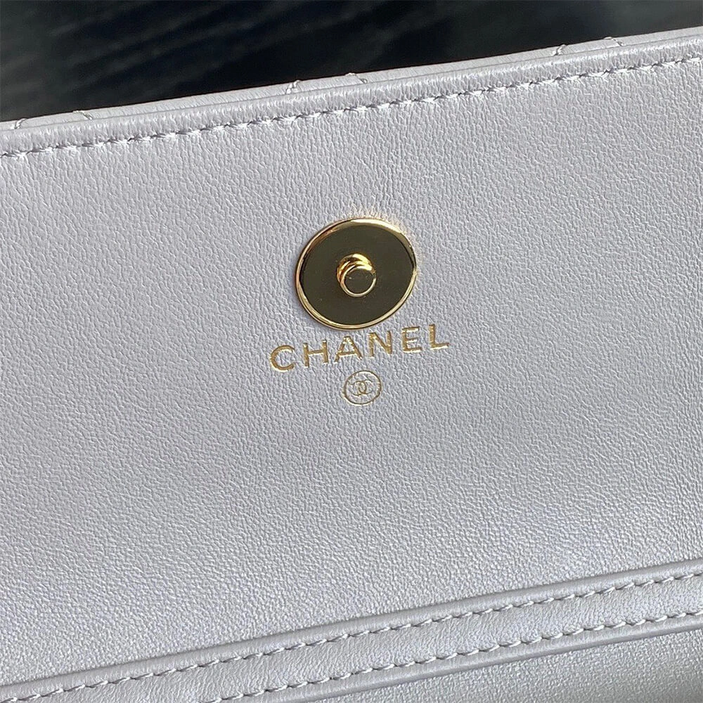 CHANEL Flap Phone Holder with Chain(HIGH-END GRADE) TimelessDesign 1136