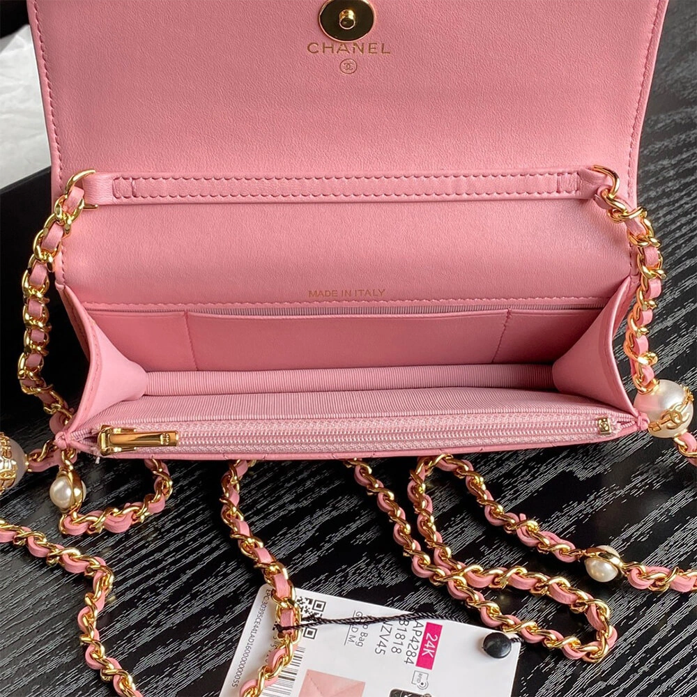 CHANEL Flap Phone Holder with Chain(HIGH-END GRADE) SoftTouch 1057