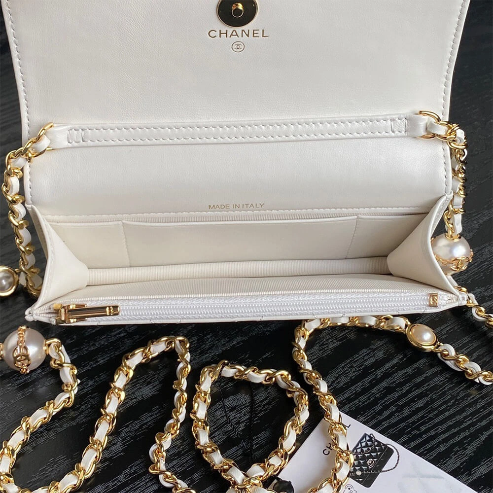 CHANEL Flap Phone Holder with Chain(HIGH-END GRADE) OnTrend 1081