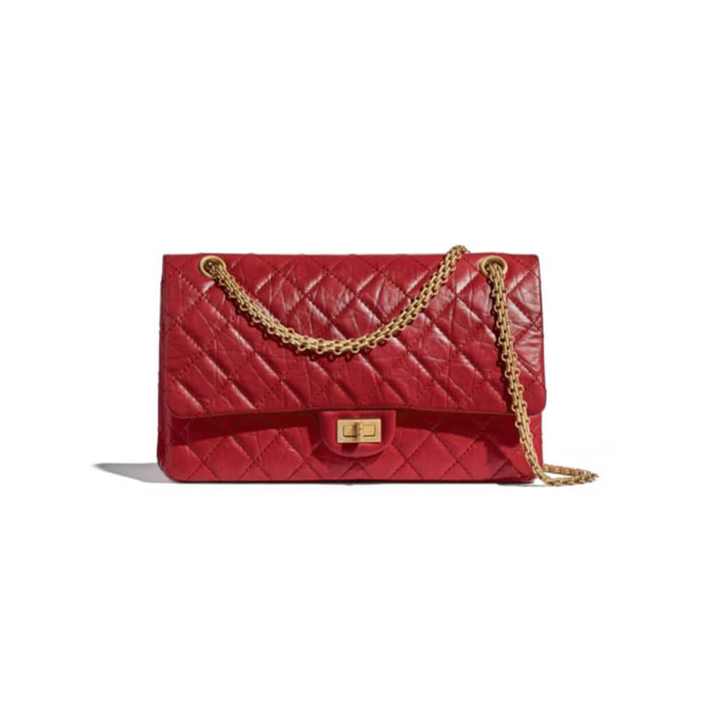 Stretchable CHANEL LARGE 2.55 HANDBAG 1218