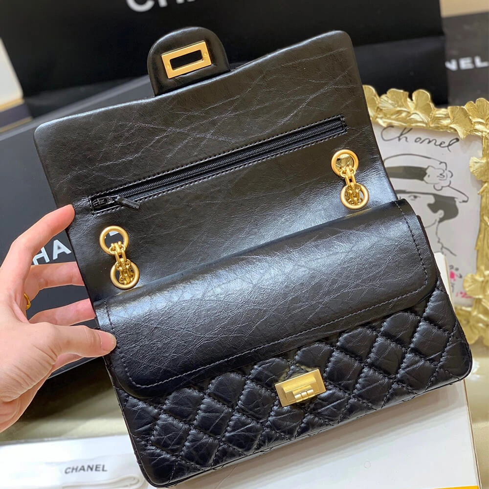 Breathable CHANEL LARGE 2.55 HANDBAG 1216