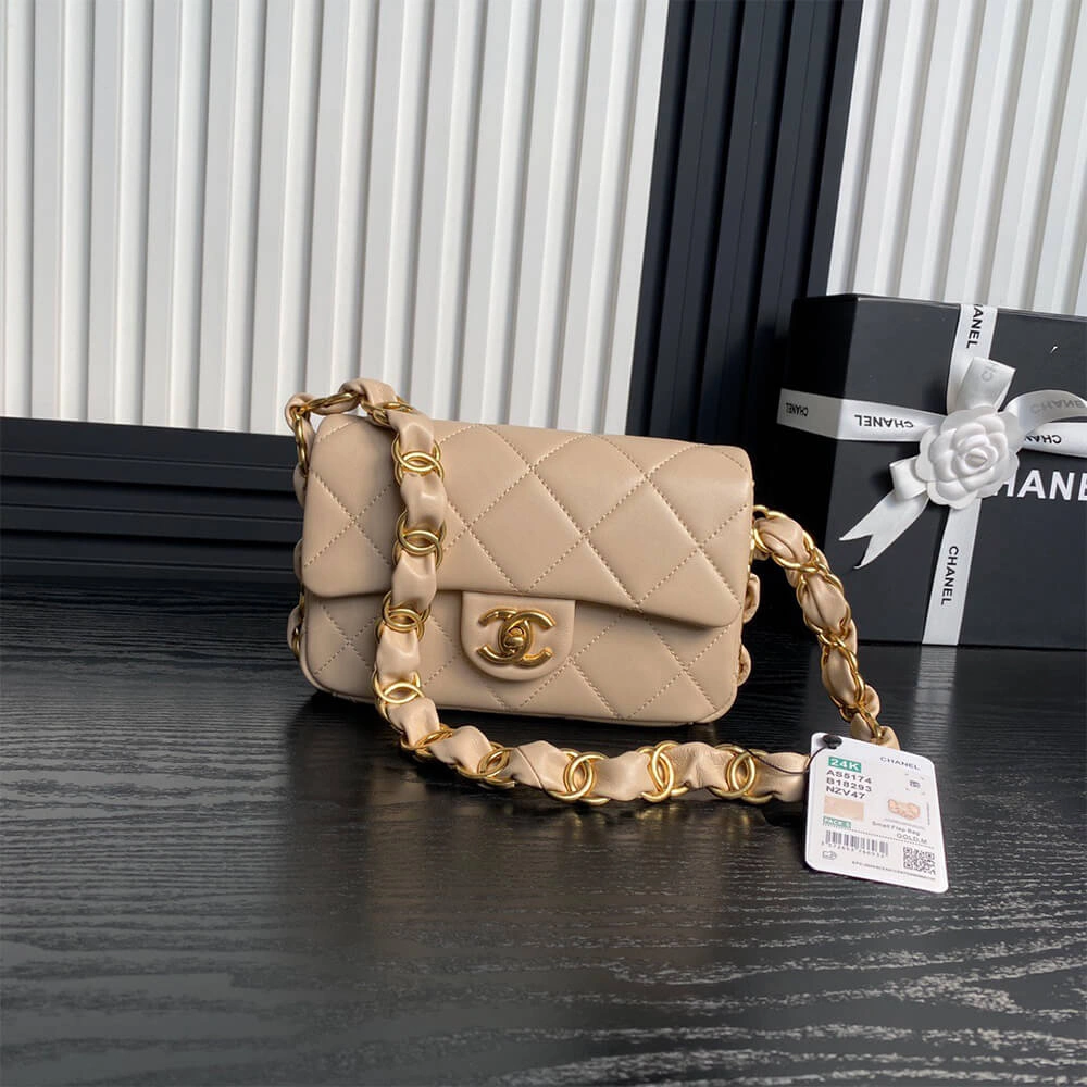 CHANEL Small Flap Bag(high-end grade) WaterResistant 1120
