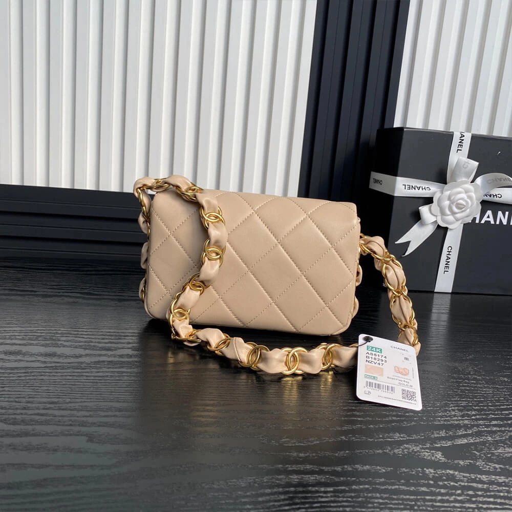 CHANEL Small Flap Bag(high-end grade) WaterResistant 1120