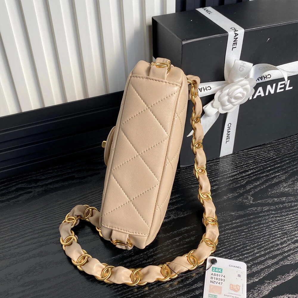 CHANEL Small Flap Bag(high-end grade) WaterResistant 1120