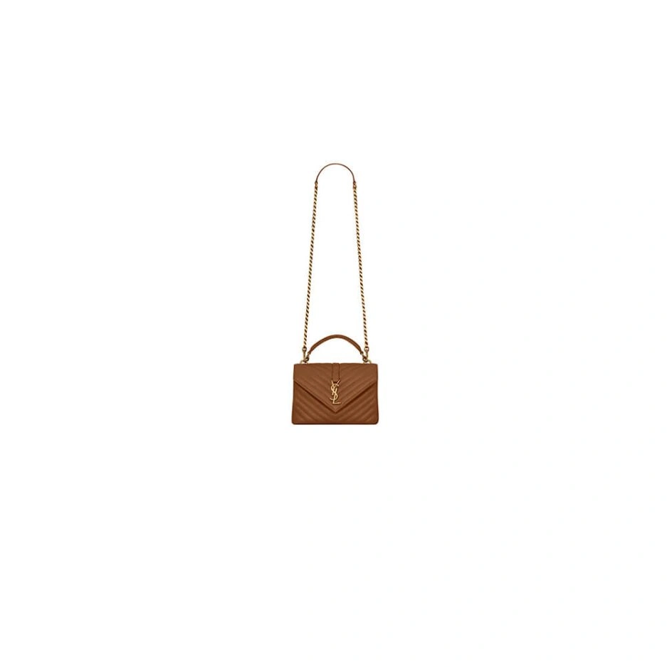 TechFriendly COLLEGE MEDIUM CHAIN BAG IN QUILTED LEATHER 1436