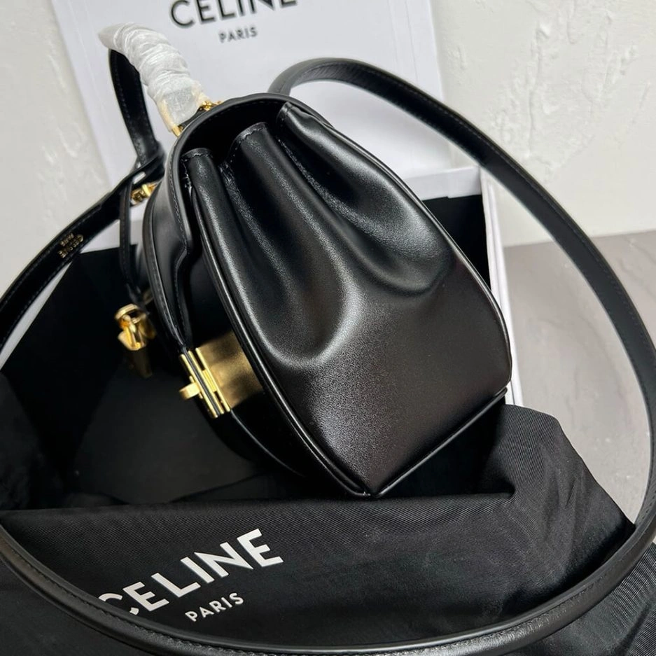 Celine MINI 16 IN SATINATED CALFSKIN(high-end grade) Flexible 1610