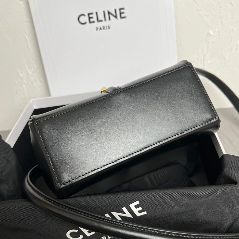 Celine MINI 16 IN SATINATED CALFSKIN(high-end grade) Flexible 1610