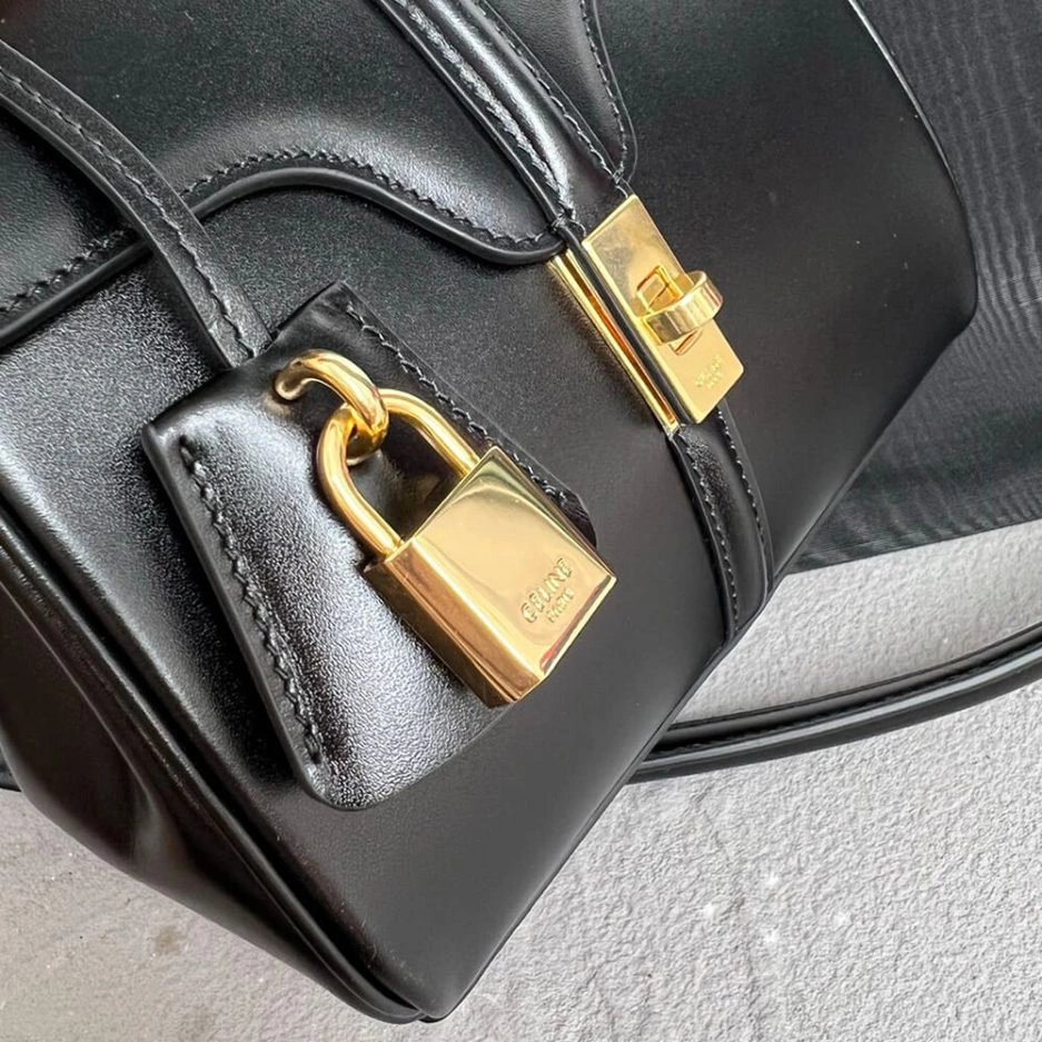 Celine MINI 16 IN SATINATED CALFSKIN(high-end grade) Flexible 1610
