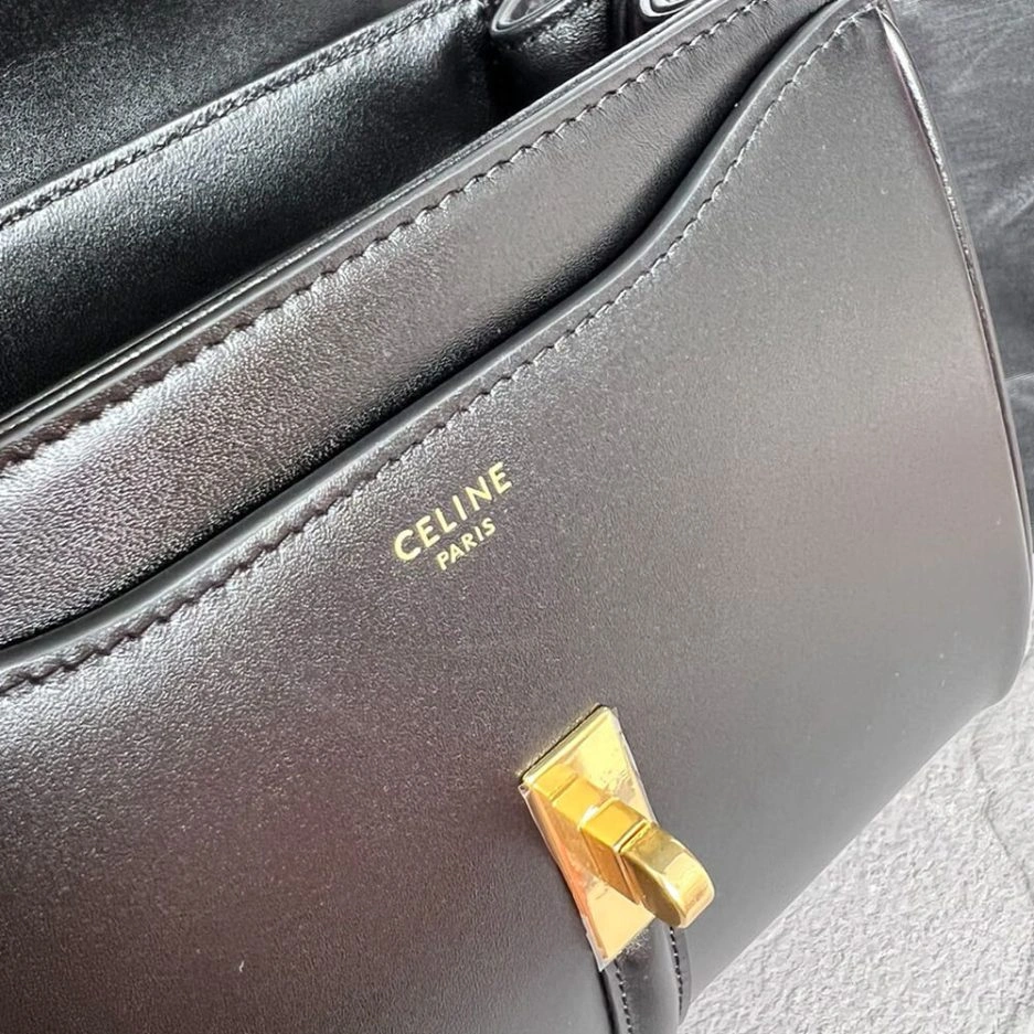 Celine MINI 16 IN SATINATED CALFSKIN(high-end grade) Flexible 1610