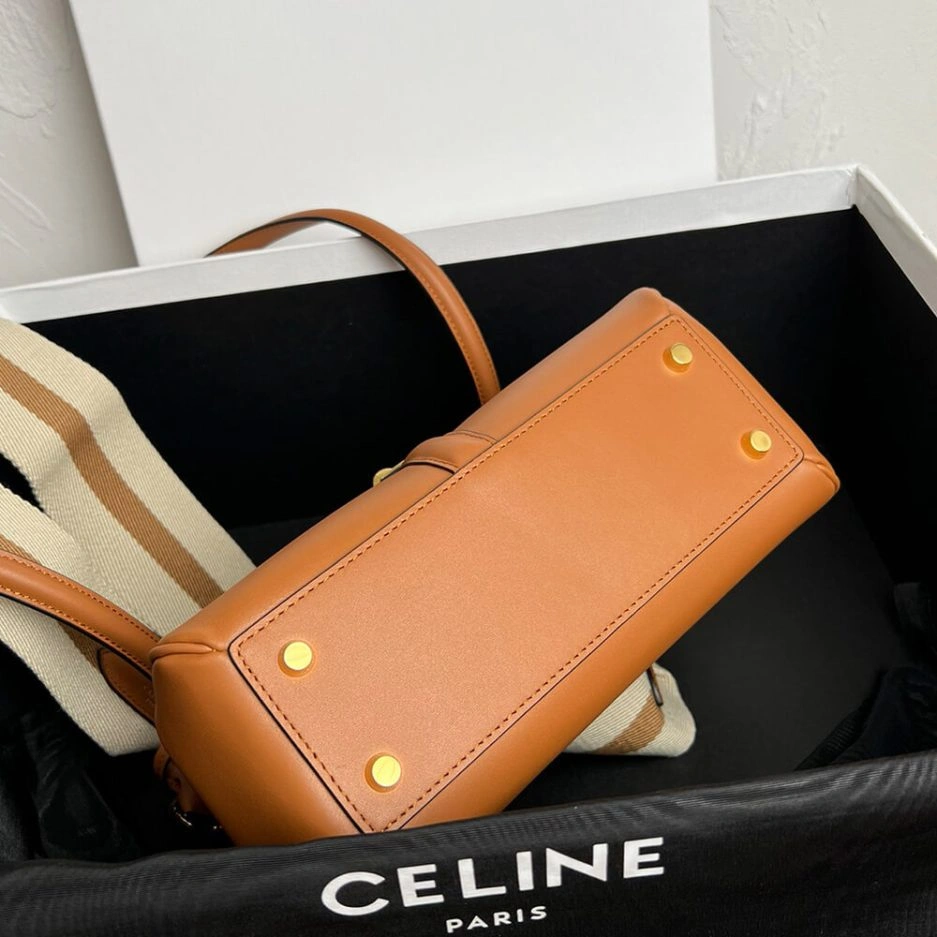 Seasonal Celine SMALL 16 BAG IN SATINATED CALFSKIN(high-end grade) 1605