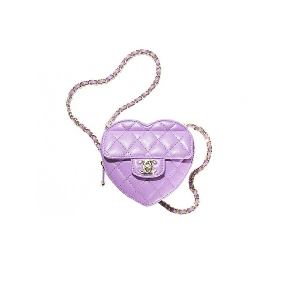 Chanel 22s Heart Bag Cozy 1168