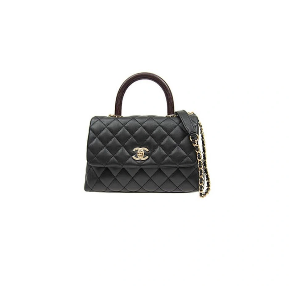 Chanel Coco handle flap shoulder bag PM Trendy 1141