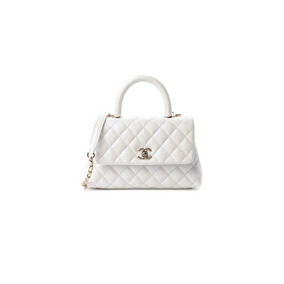 Chanel Coco handle flap shoulder bag PM Vibrant 1074