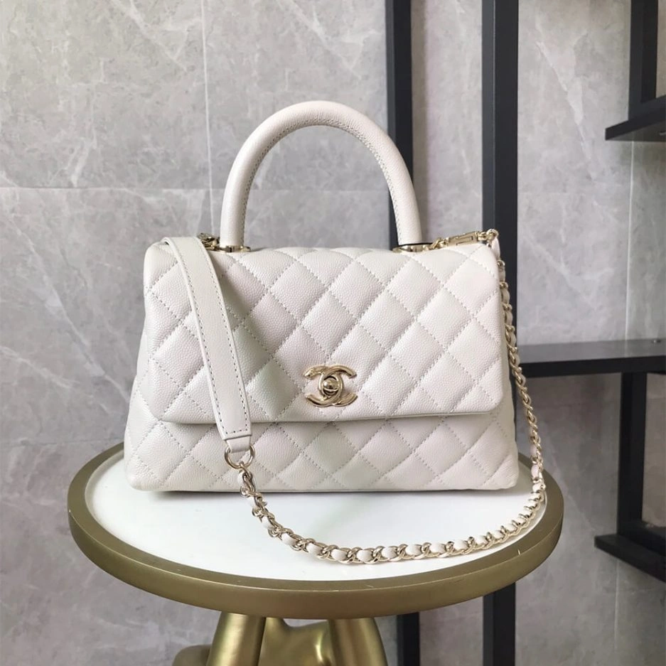 Chanel Coco handle flap shoulder bag PM Vibrant 1074