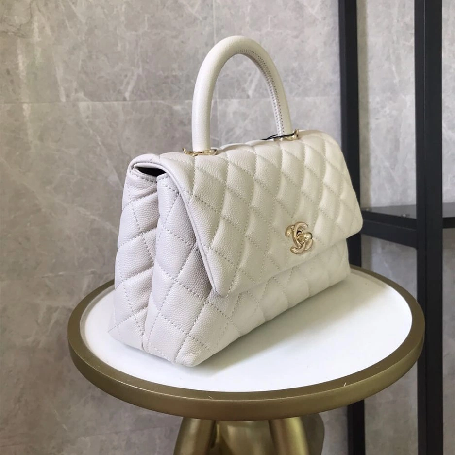 Chanel Coco handle flap shoulder bag PM Vibrant 1074