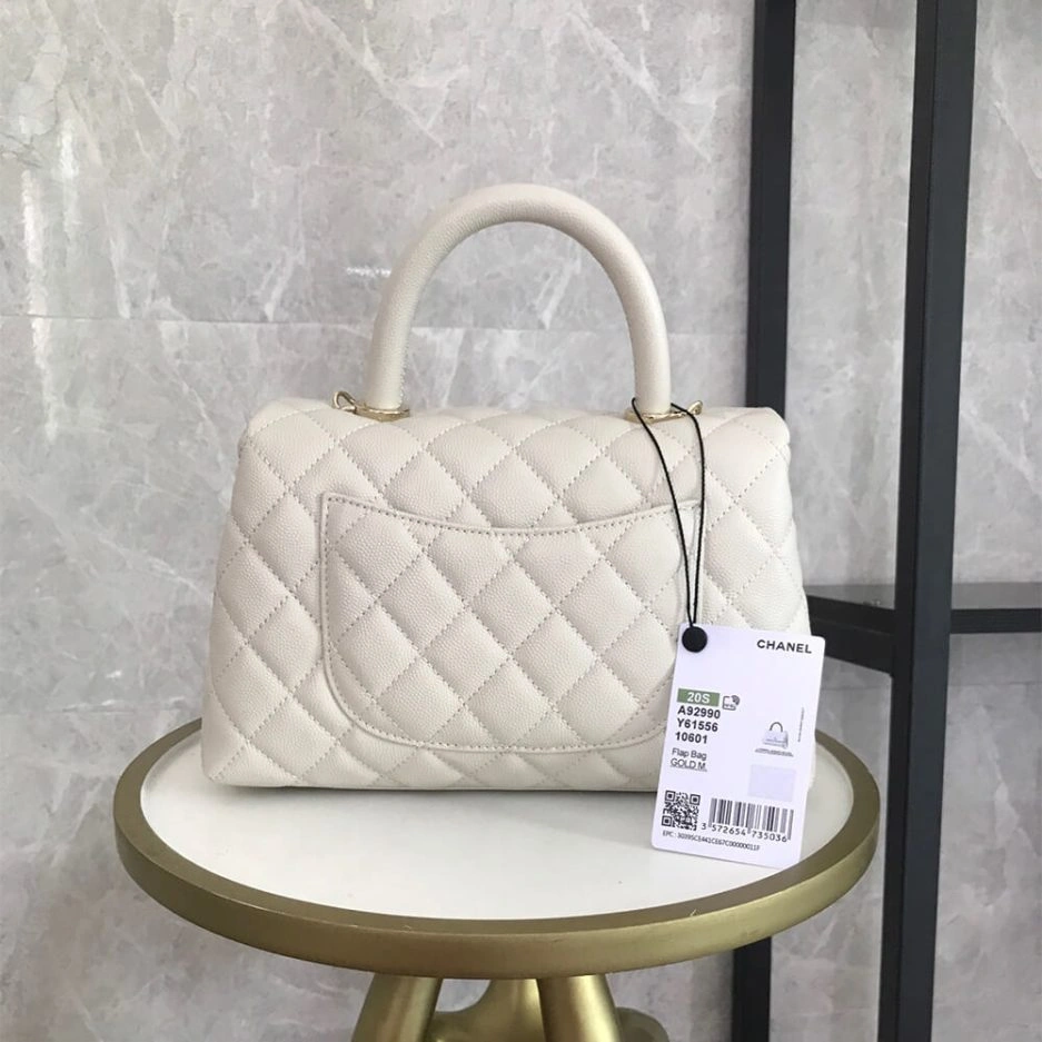 Chanel Coco handle flap shoulder bag PM Vibrant 1074