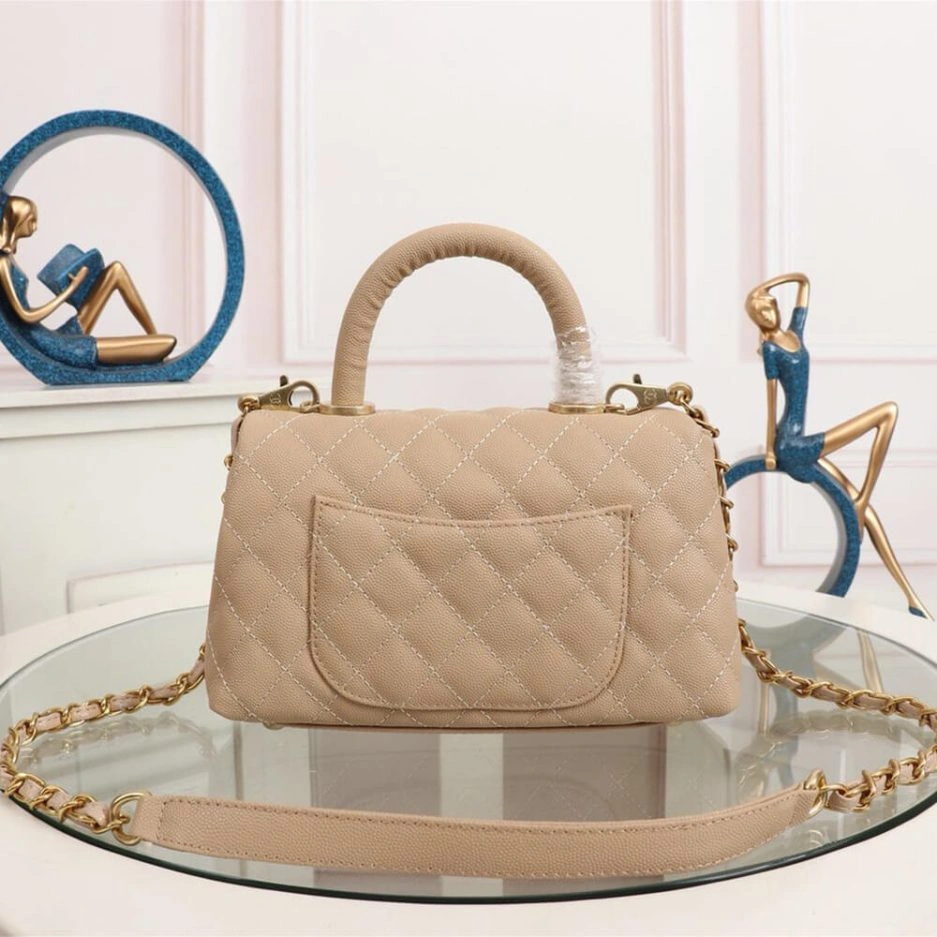 Soft Chanel Coco handle flap shoulder bag PM 1129
