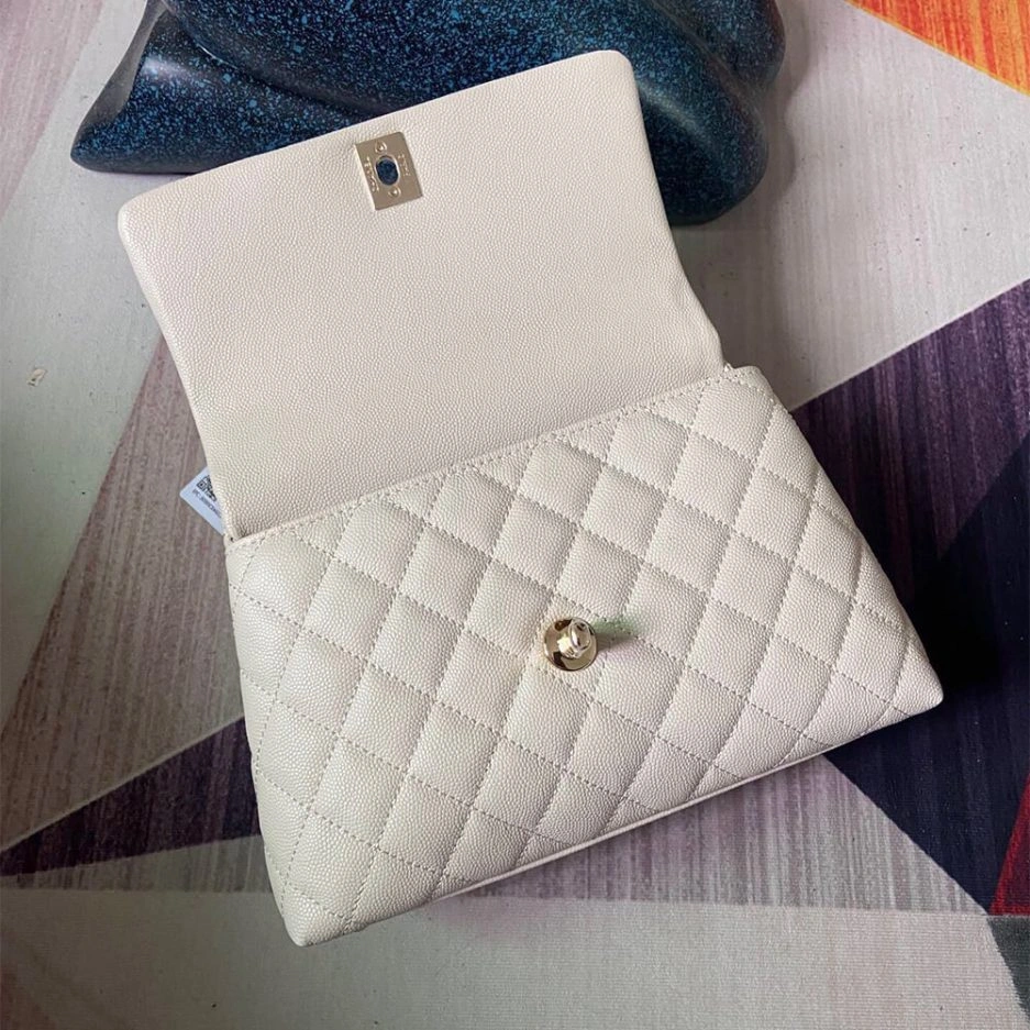Chanel Coco handle flap shoulder bag PM Vibrant 1074