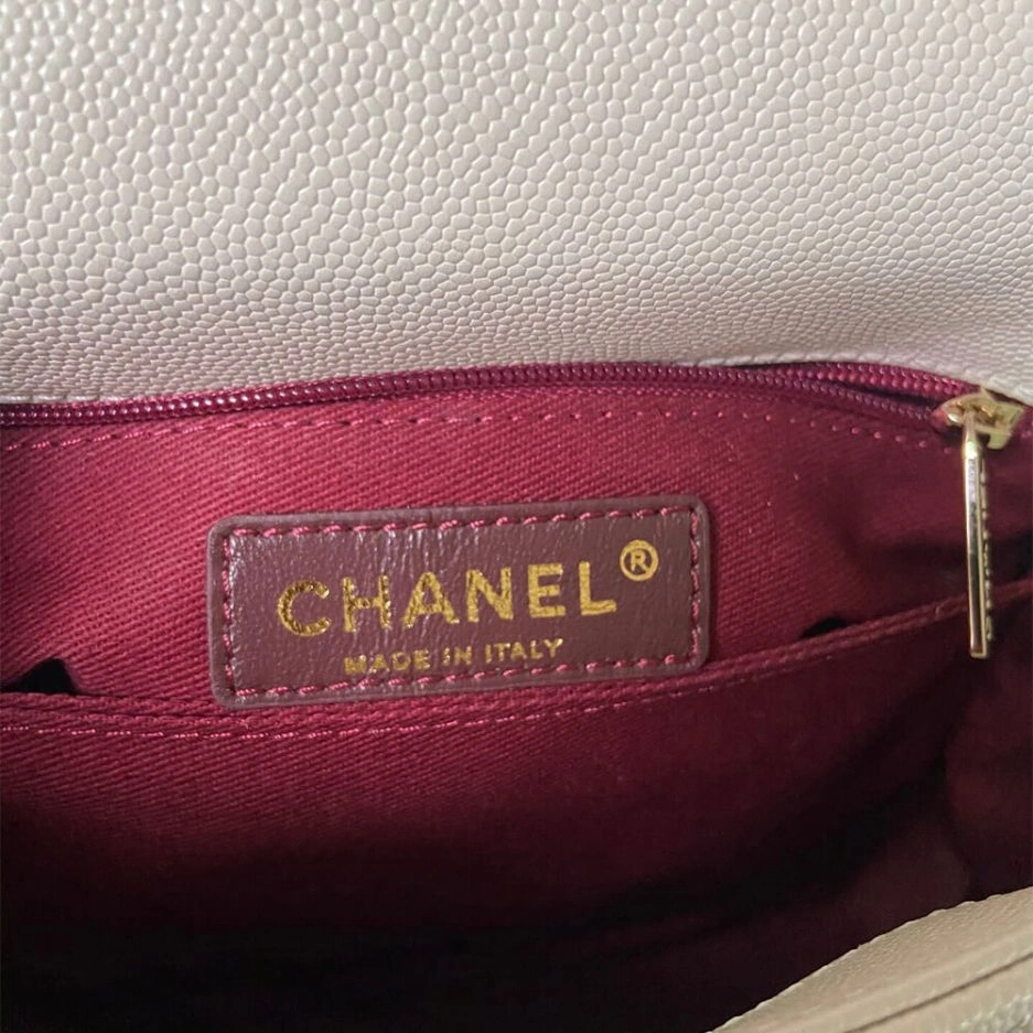 Chanel Coco handle flap shoulder bag PM Vibrant 1074