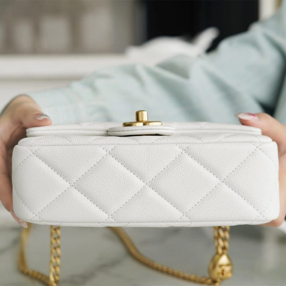 Chanel Love Gold Ball Chain Shoulder Bag Bold 1111