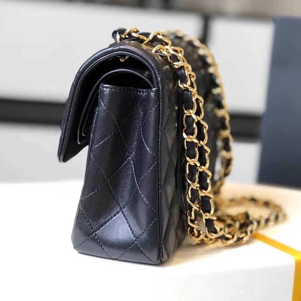 Chanel SMALL CLASSIC HANDBAG NewStyle 1213