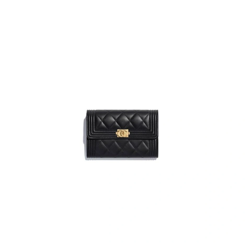 TravelReady Chanel boy long wallet 1137