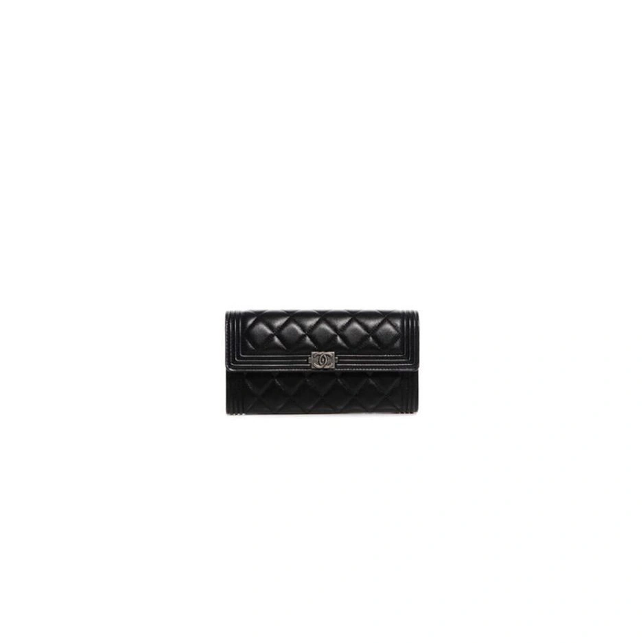Unisex Chanel classic long wallet 1132