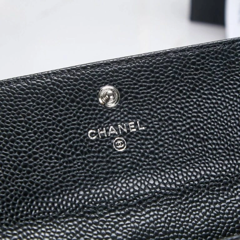 Chanel classic long wallet WrinkleFree 1051