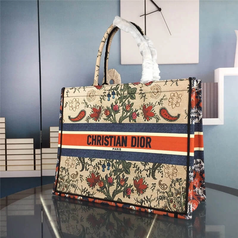 Stretchable DIOR BOOK TOTE light bag 1210