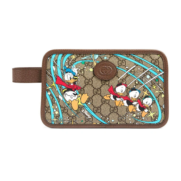 Trendsetting Disney x Gucci Donald Duck Cosmetic Case 1005