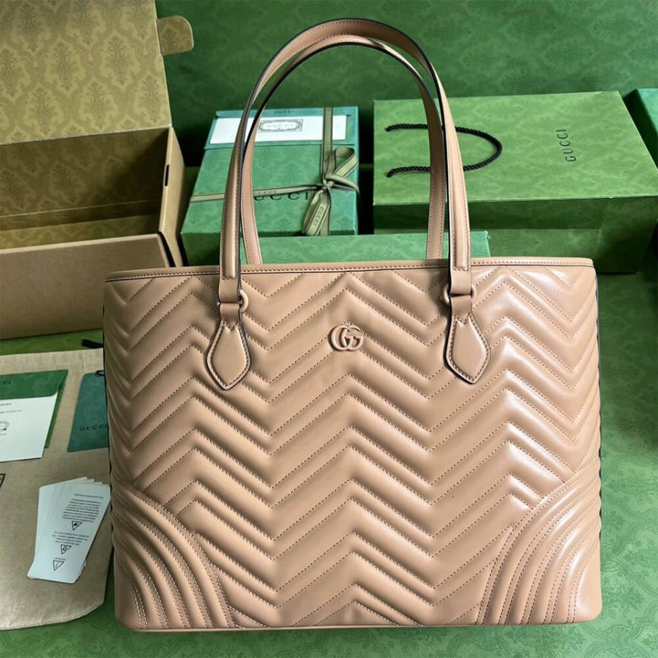 BestValue GG MARMONT LARGE TOTE BAG 849