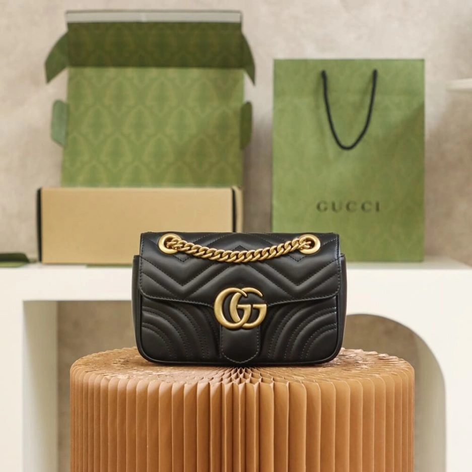Sustainable GG MARMONT MINI SHOULDER BAG 867