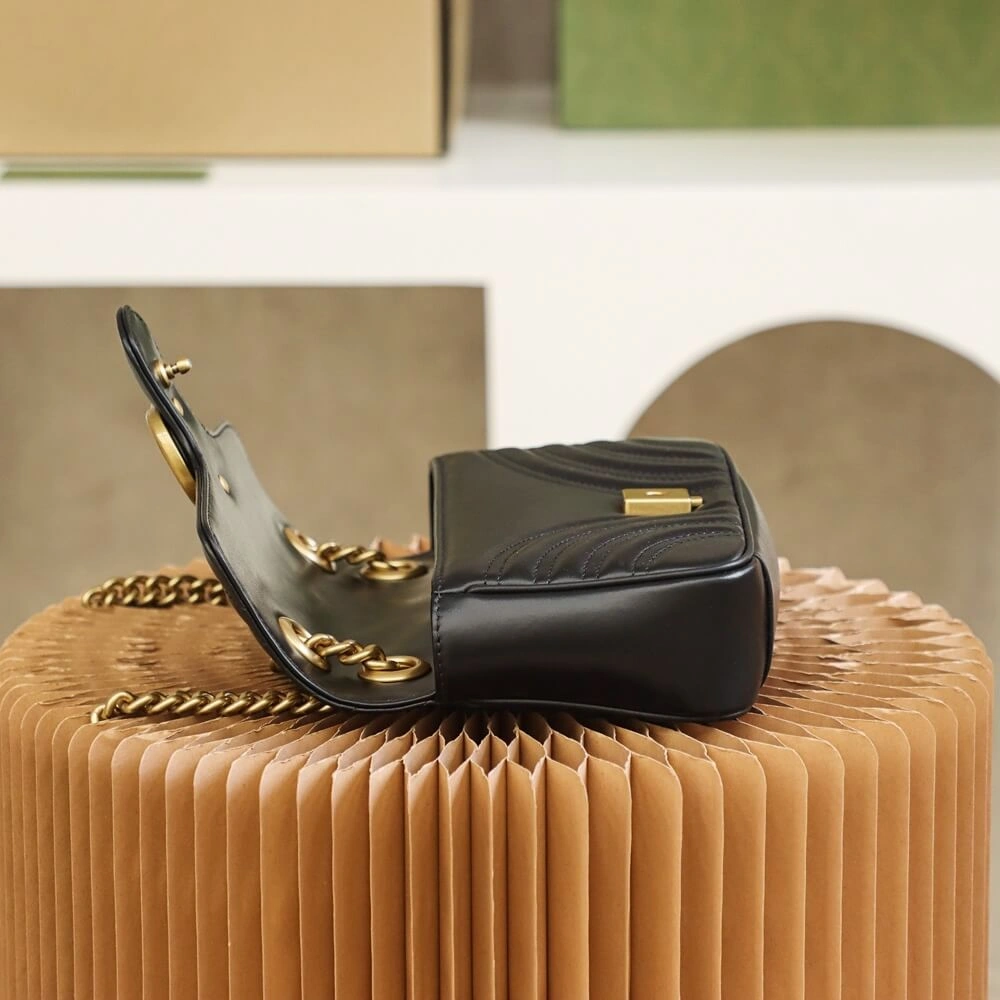 Sustainable GG MARMONT MINI SHOULDER BAG 867