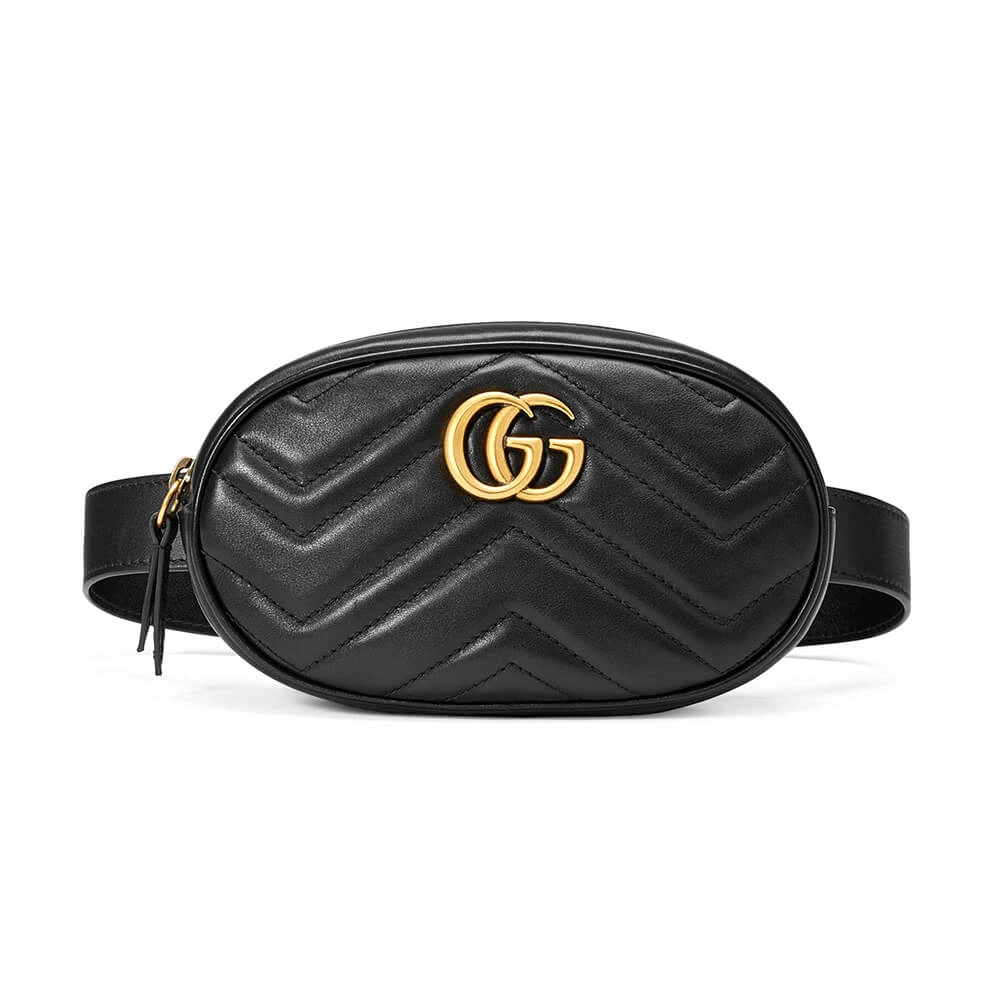 GG Marmont Quilted Leather Belt Bag Practical 1039